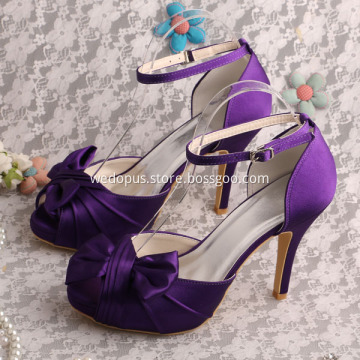 Ankle Strap Platform Bridal Shoes Sandals